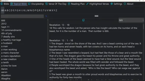 ENGLISH BIBLE PRO – Free Multiversion BIble App For Windows2